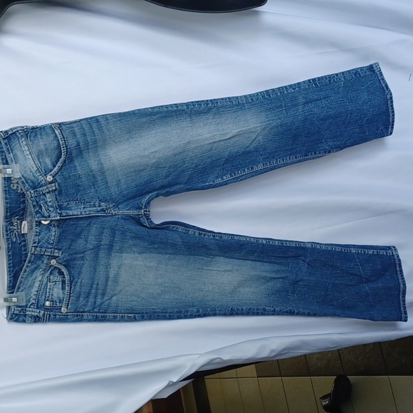Silver Suki Capri Size 30 - Picture 1 of 7